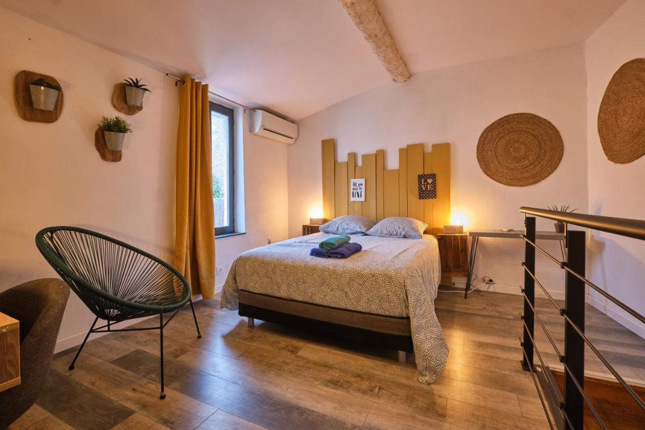 Melina - Jacuzzi - Maison Avec Cour Climatisee Proche Cite Medieval Carcassonne Luaran gambar