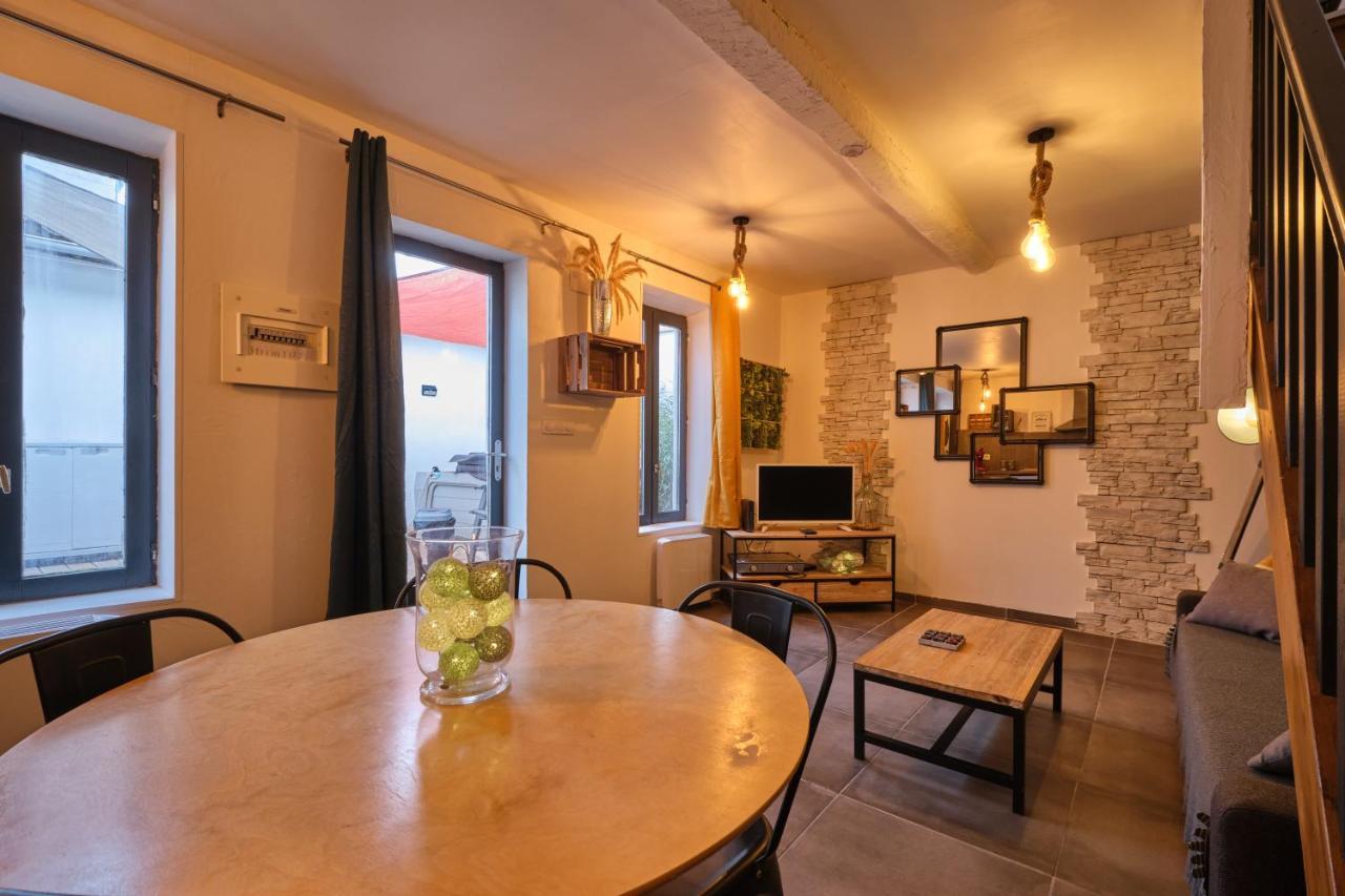 Melina - Jacuzzi - Maison Avec Cour Climatisee Proche Cite Medieval Carcassonne Luaran gambar